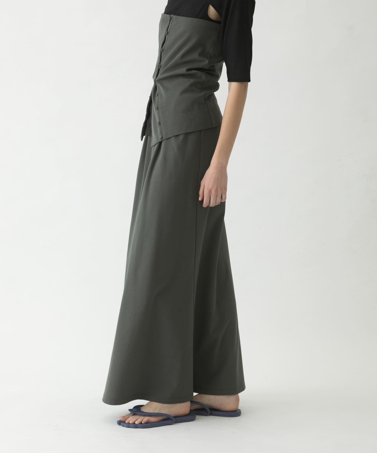 LAATO「flare long  skirt  set」|スカート|