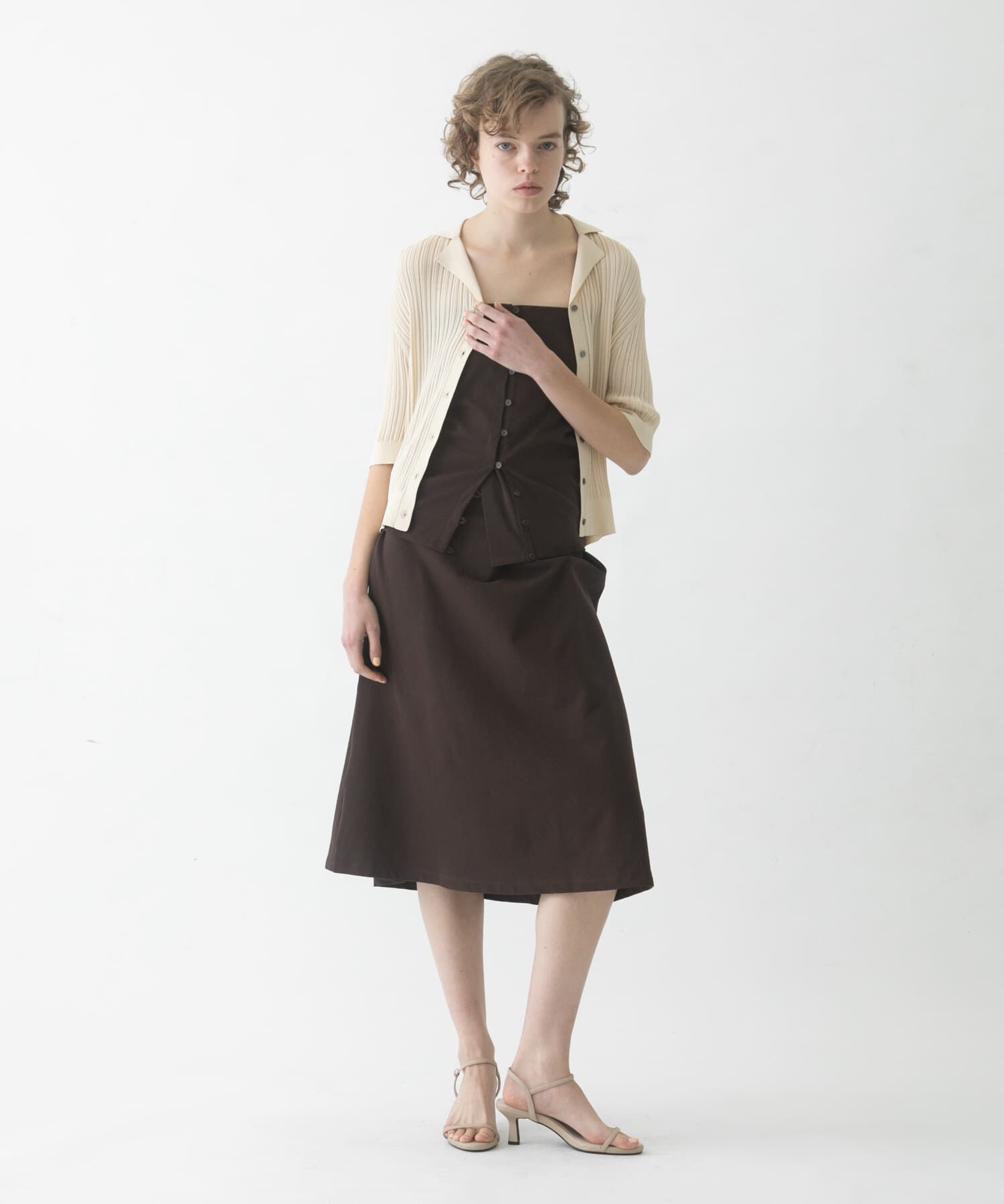LAATO「flare long  skirt  set」|スカート|
