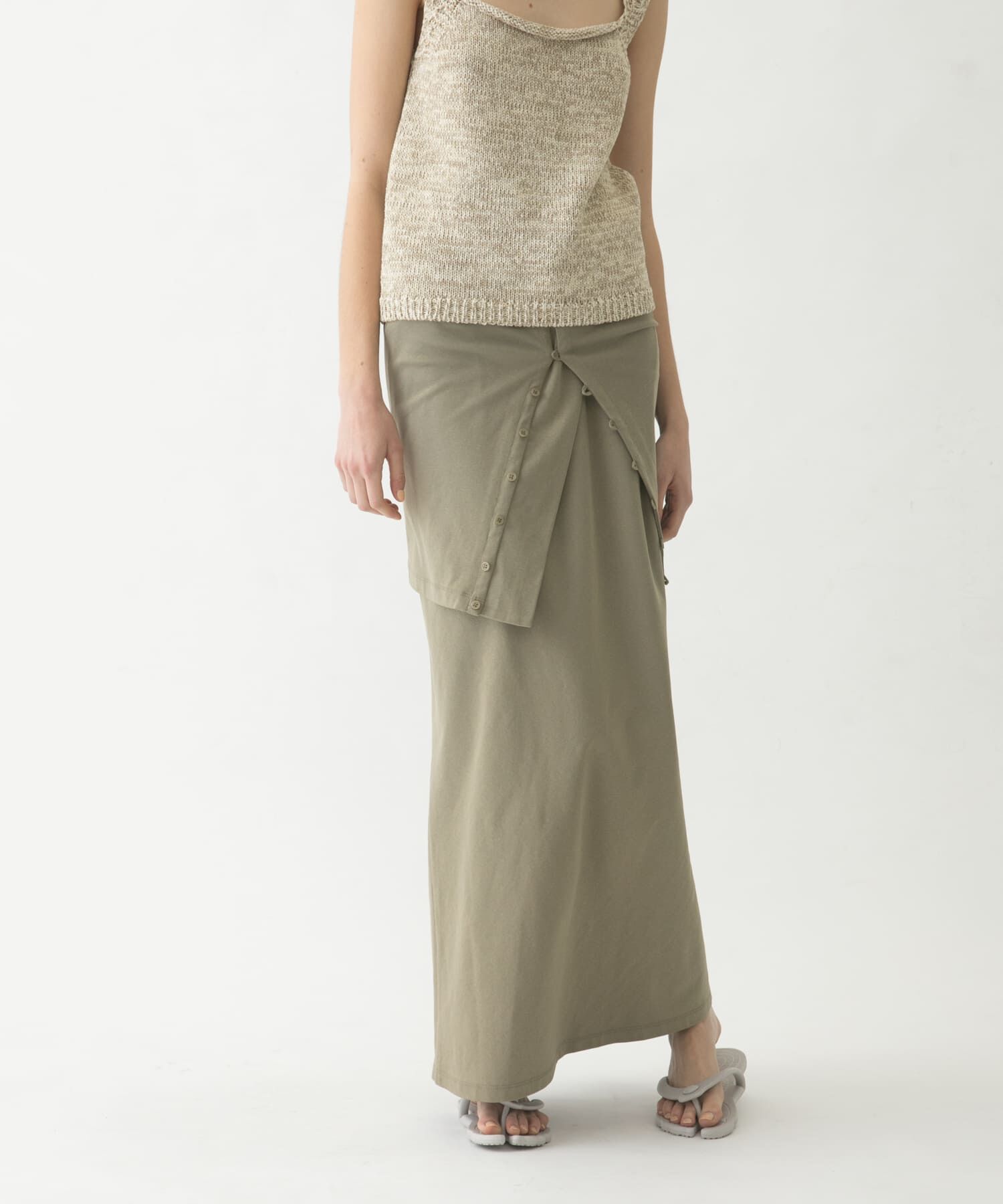 LAATO「flare long  skirt  set」|スカート|