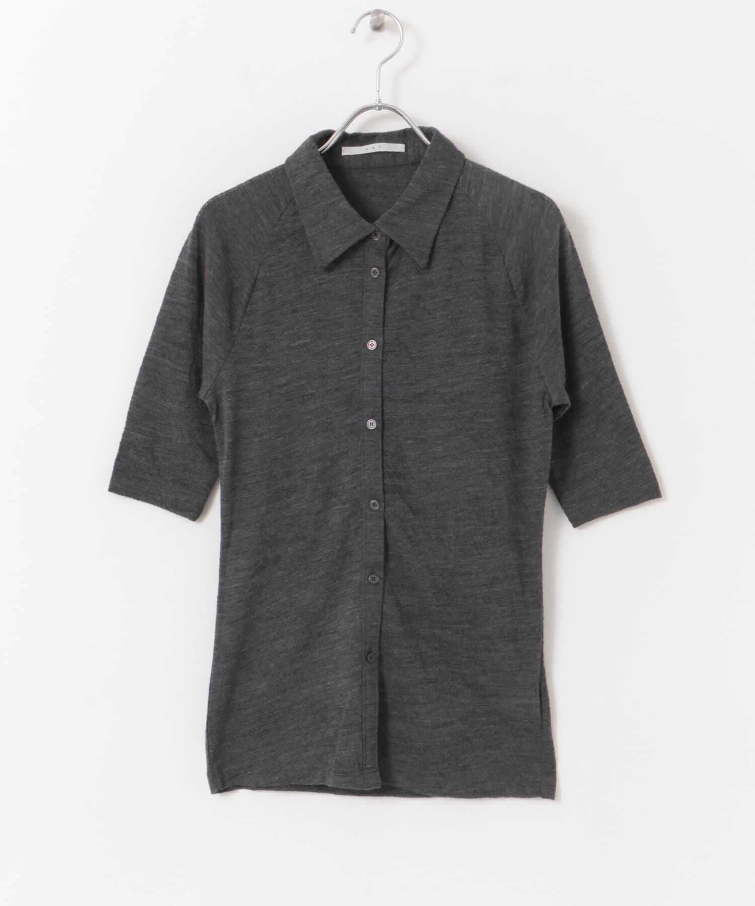  「ジャガードポロカーディガン」|カーディガン|