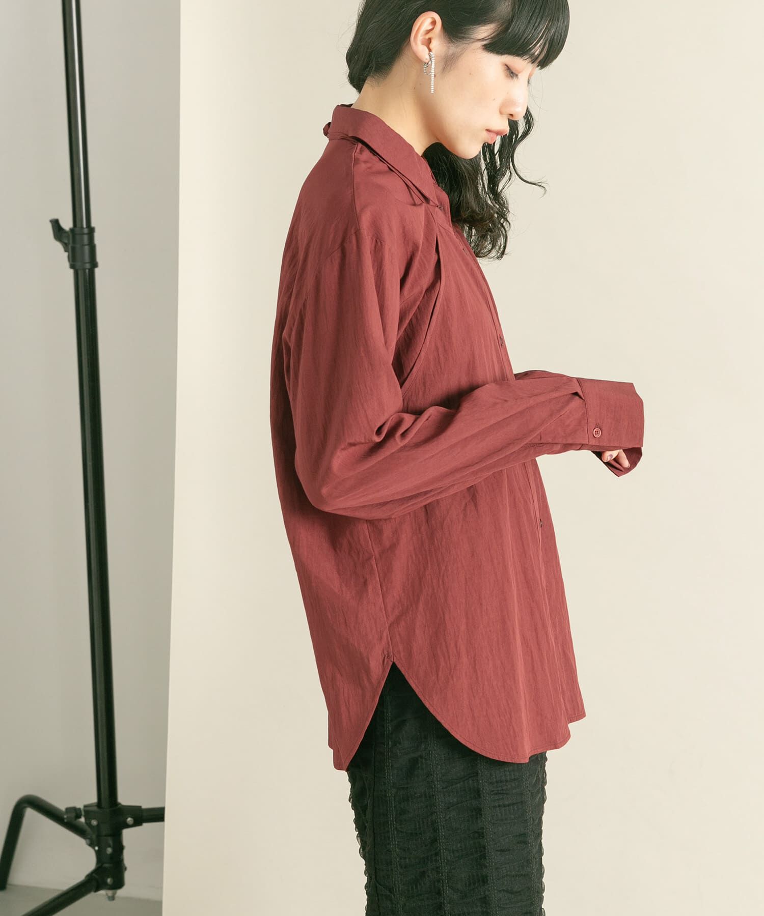  「2WAYレイヤードシャツ」|シャツ・ブラウス|