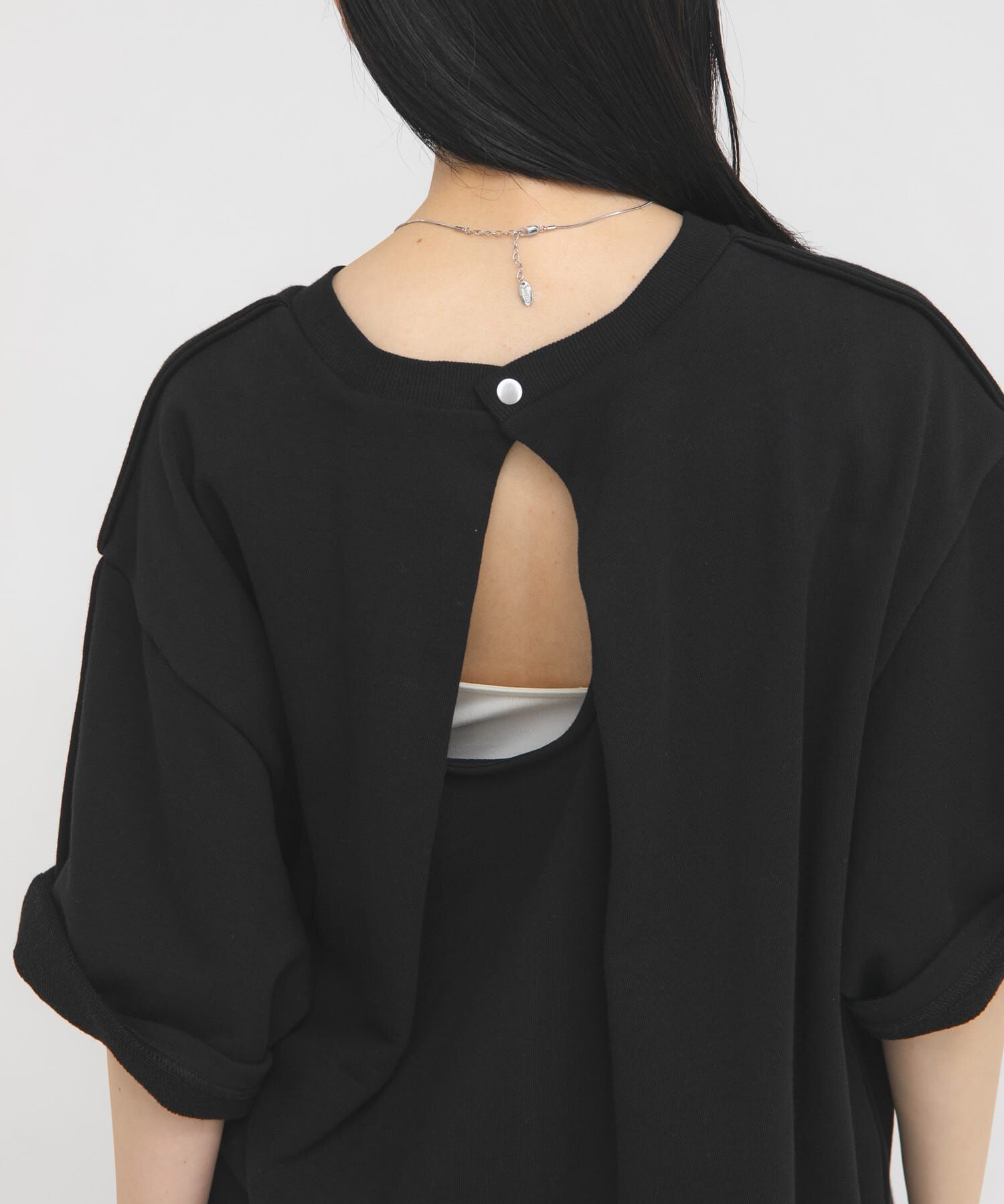  「バックオープンWIDEスウェット」|スウェット・ジャージ|