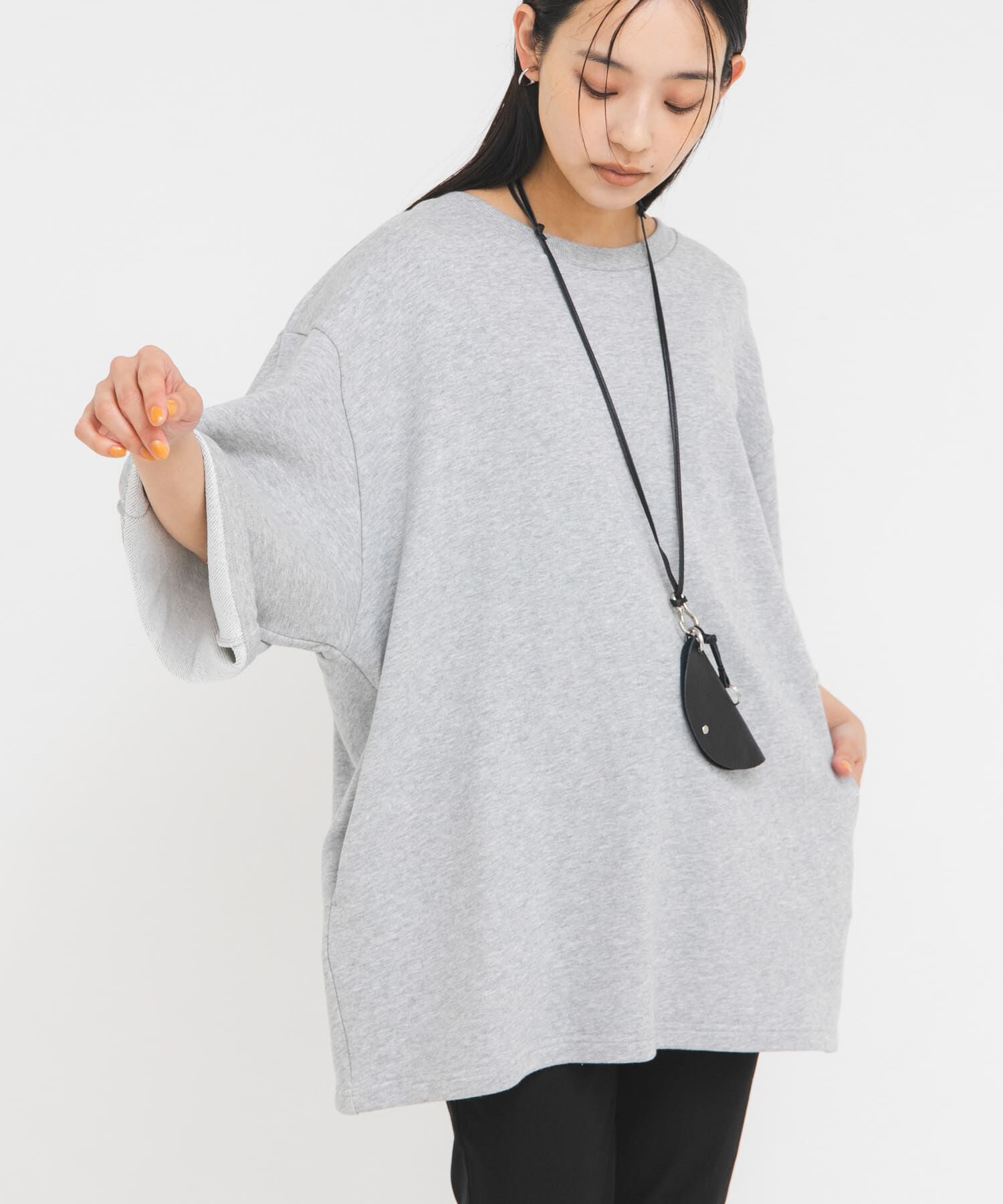  「バックオープンWIDEスウェット」|スウェット・ジャージ|