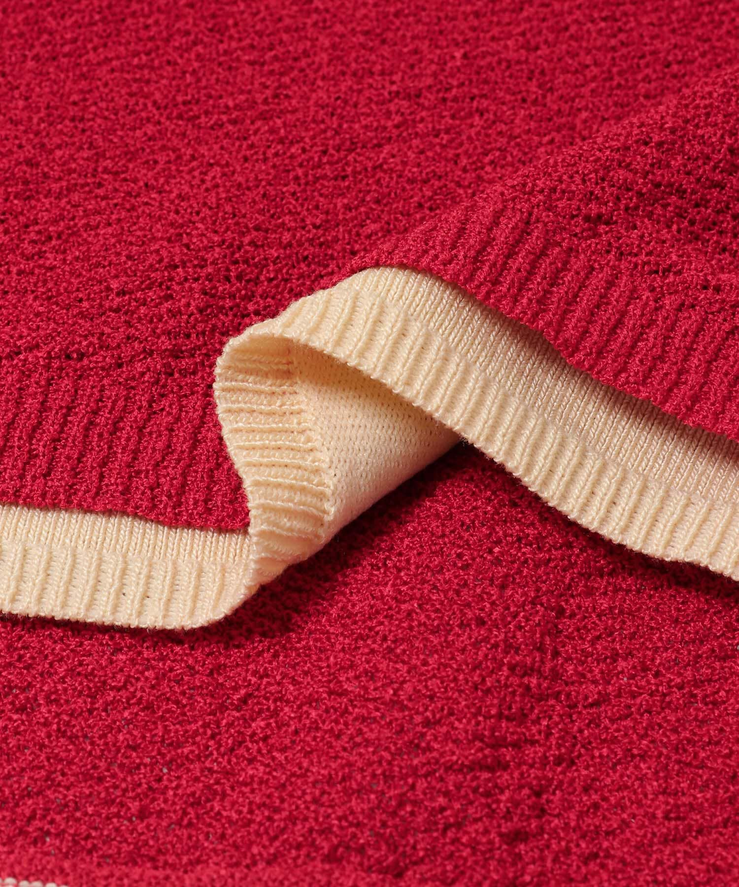  「レイヤードライクニットシャツ」|ニット・セーター|