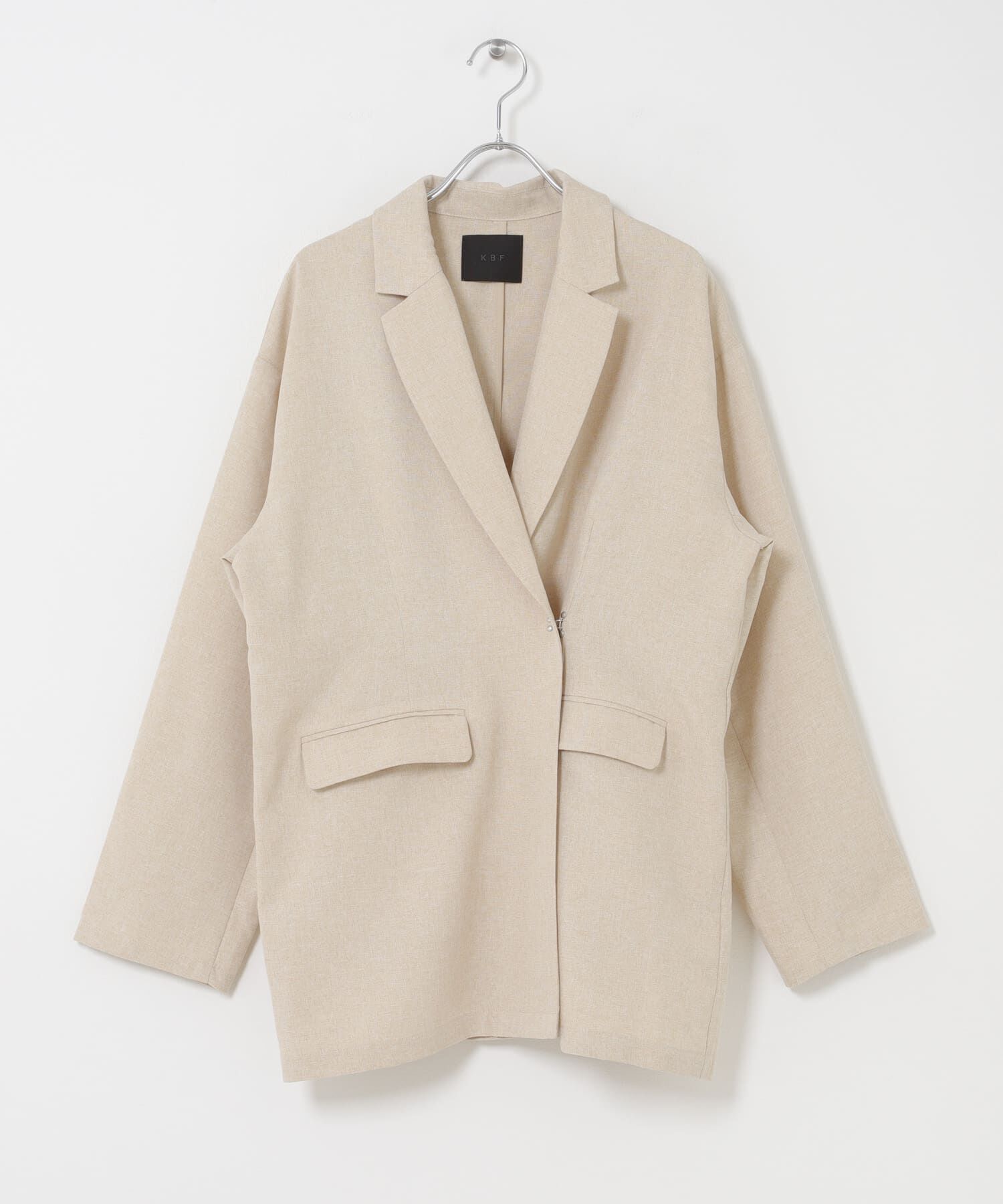  「リネンライクホックジャケット」|その他|