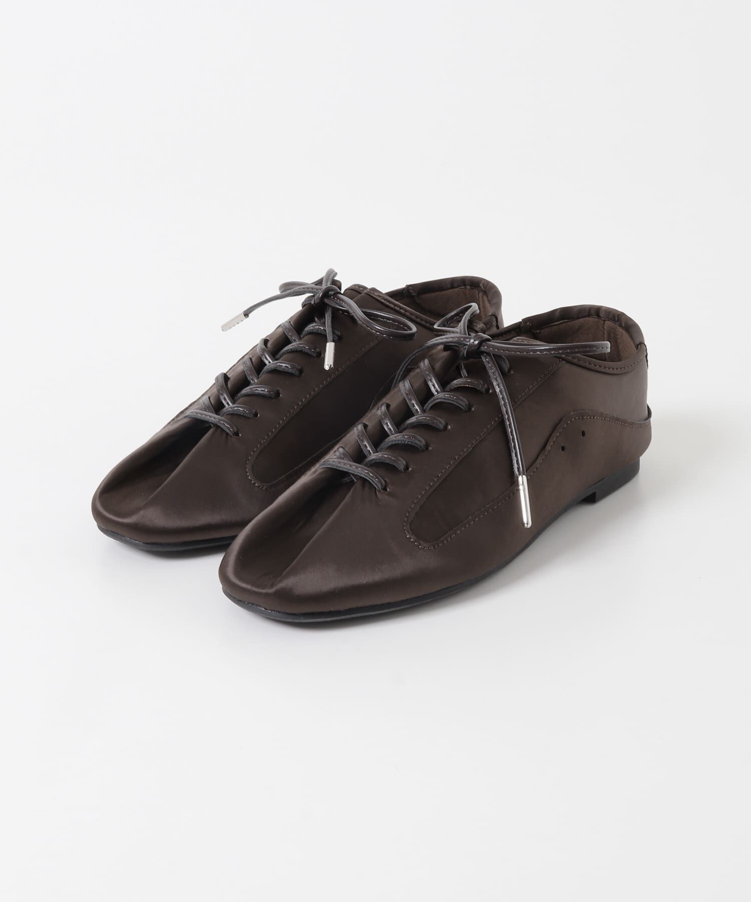  「タンデザインサテンスニーカー」|スニーカー|