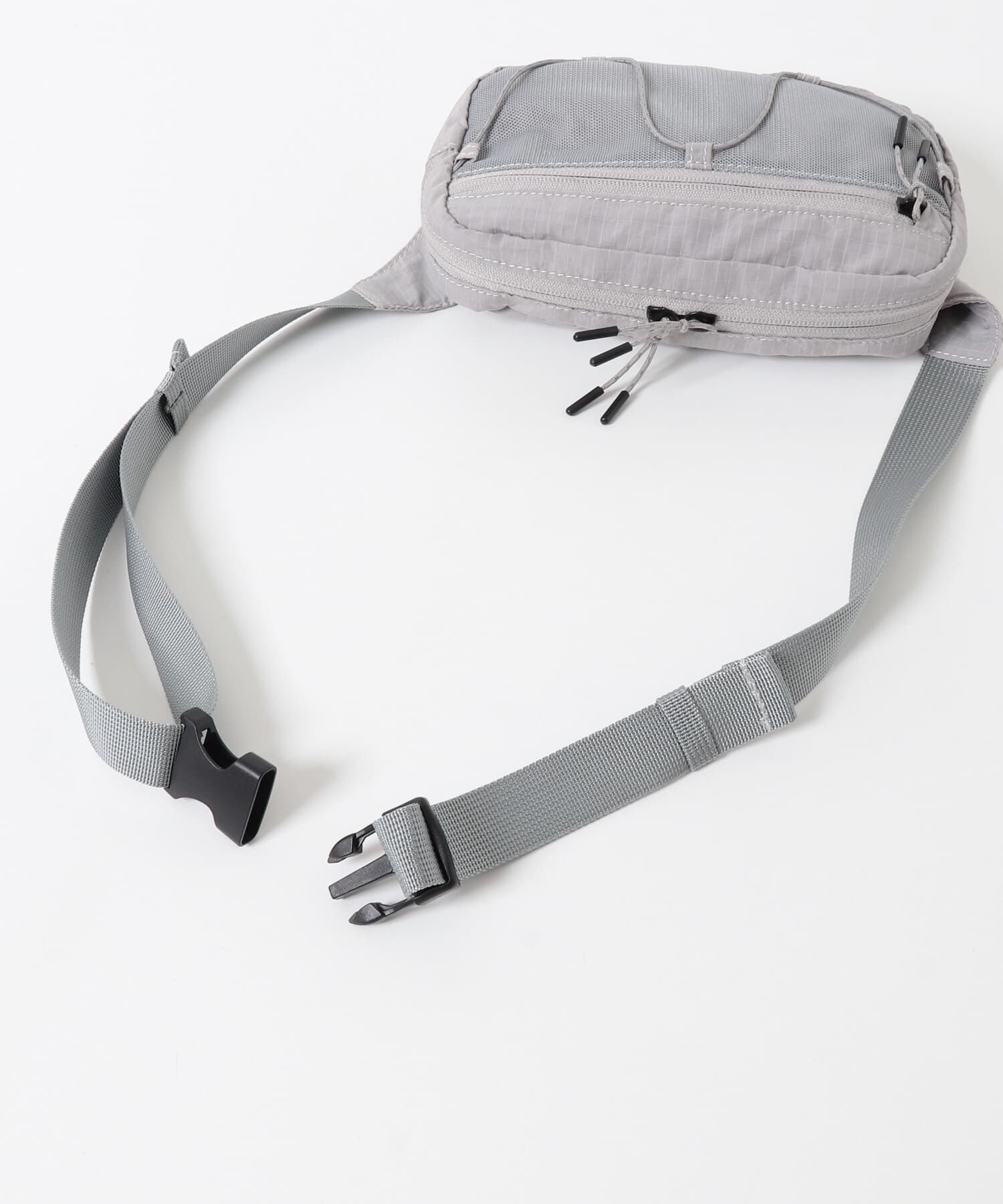  「メッシュポケットリップストップサコッシュ」|ポーチ|