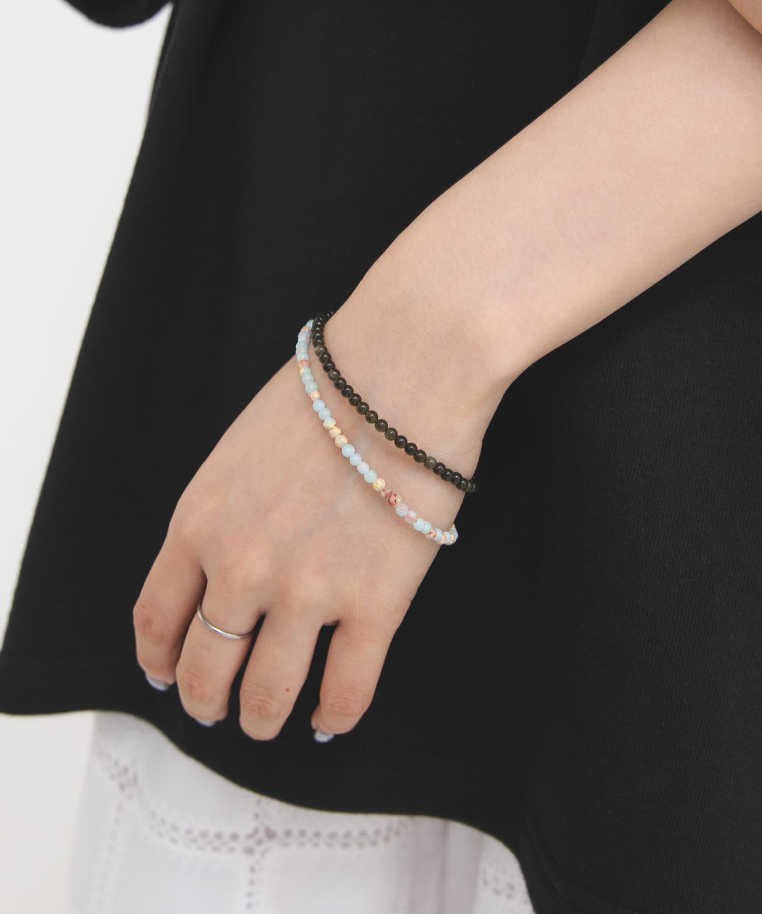  「天然石setブレスレット」|ブレスレット・バングル|