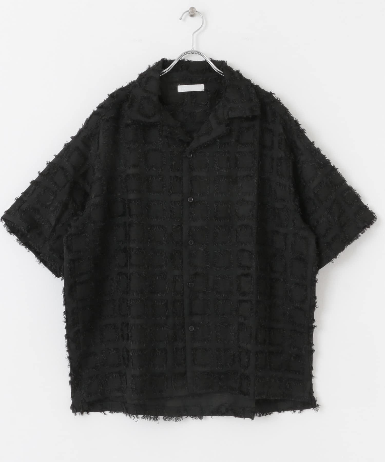 SENSE OF PLACE by URBAN RESEARCH「フリンジオープンカラーシャツ(5分袖)」|シャツ・ブラウス|