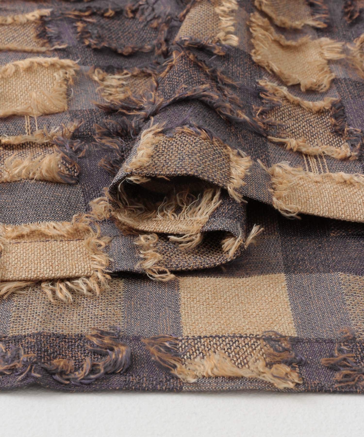 SENSE OF PLACE by URBAN RESEARCH「フリンジオープンカラーシャツ(5分袖)」|シャツ・ブラウス|