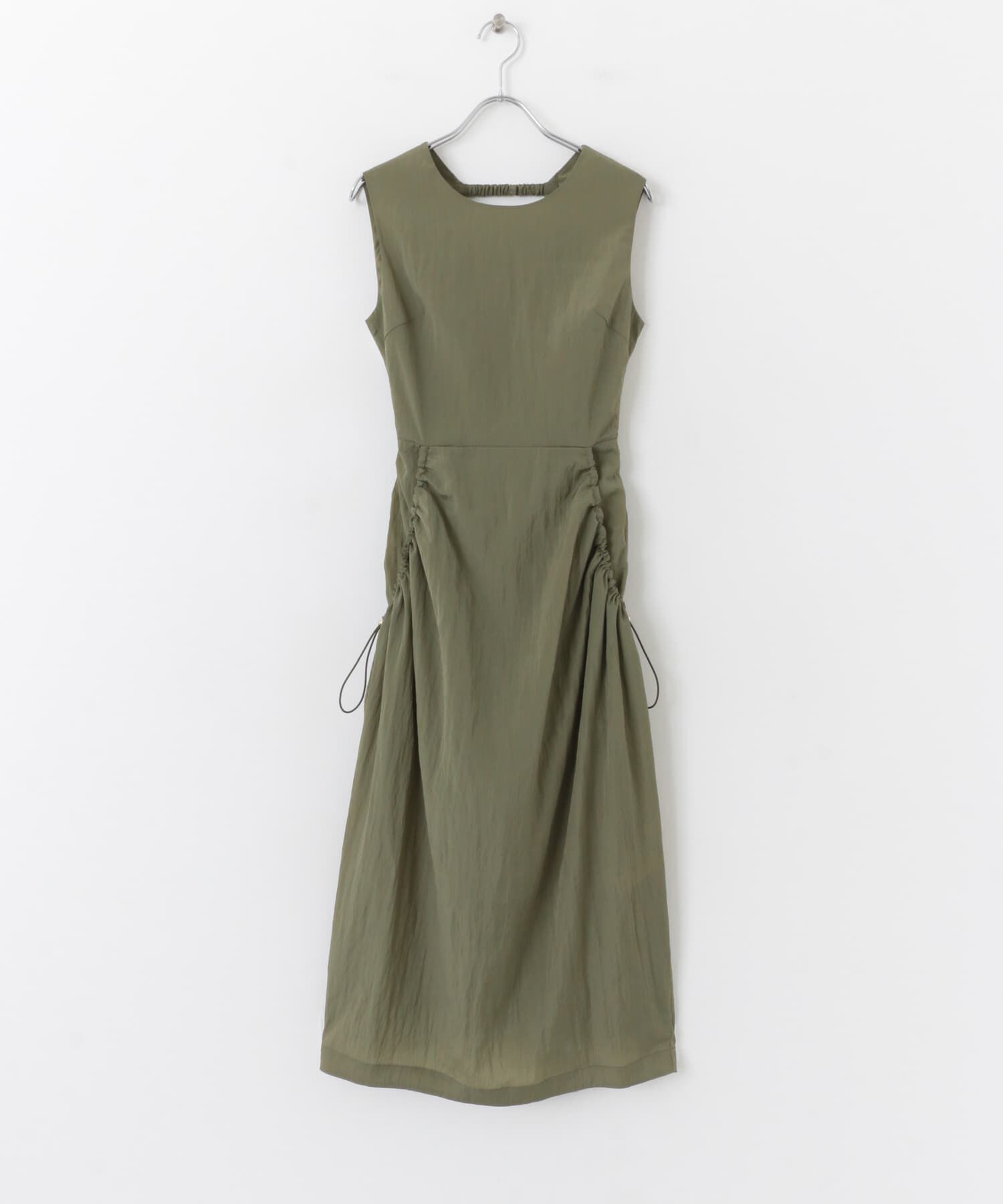 SENSE OF PLACE by URBAN RESEARCH「ナイロンギャザーコクーンワンピース」|ワンピース|