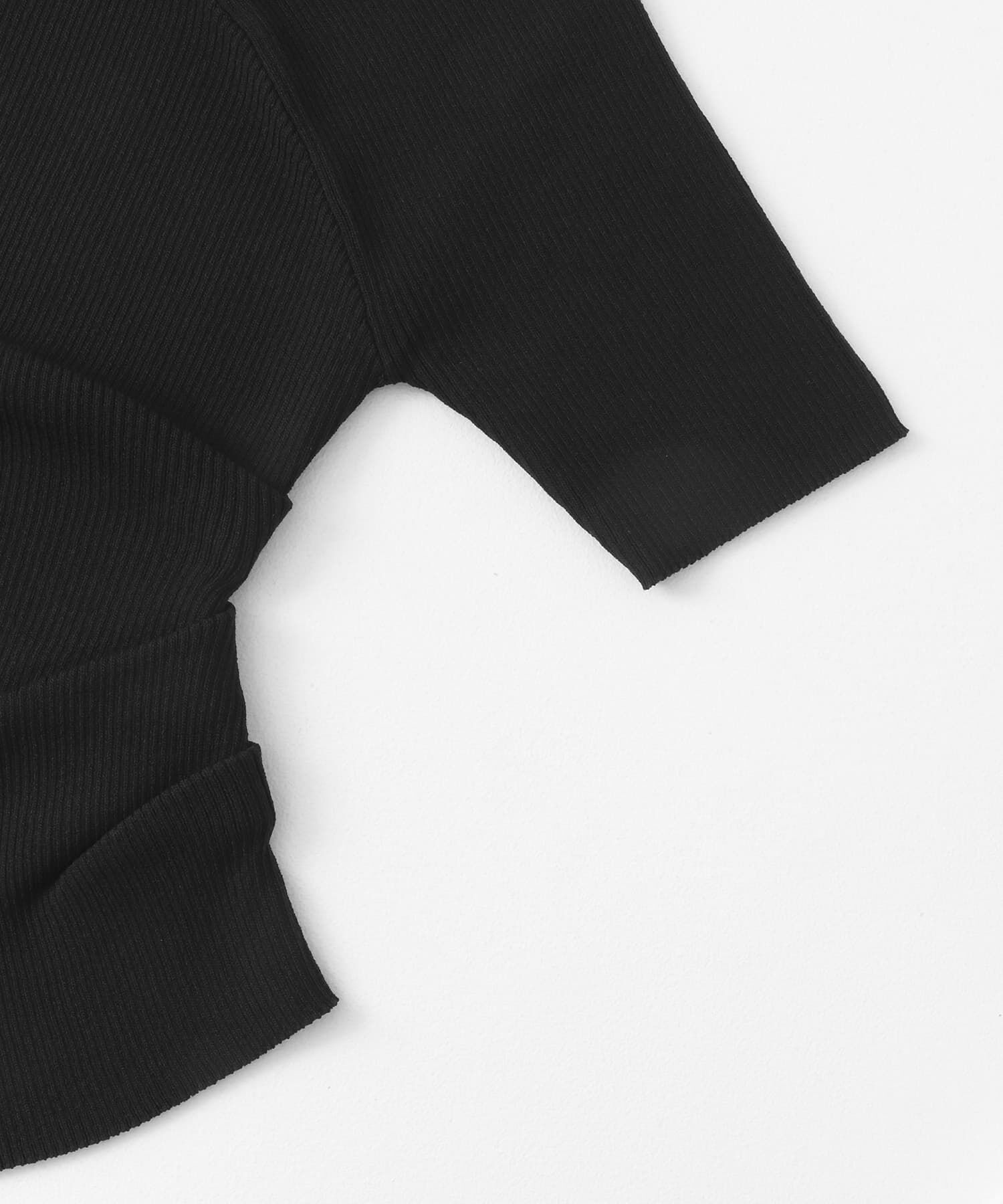 SENSE OF PLACE by URBAN RESEARCH「アシメネックセーター(半袖)」|ニット・セーター|