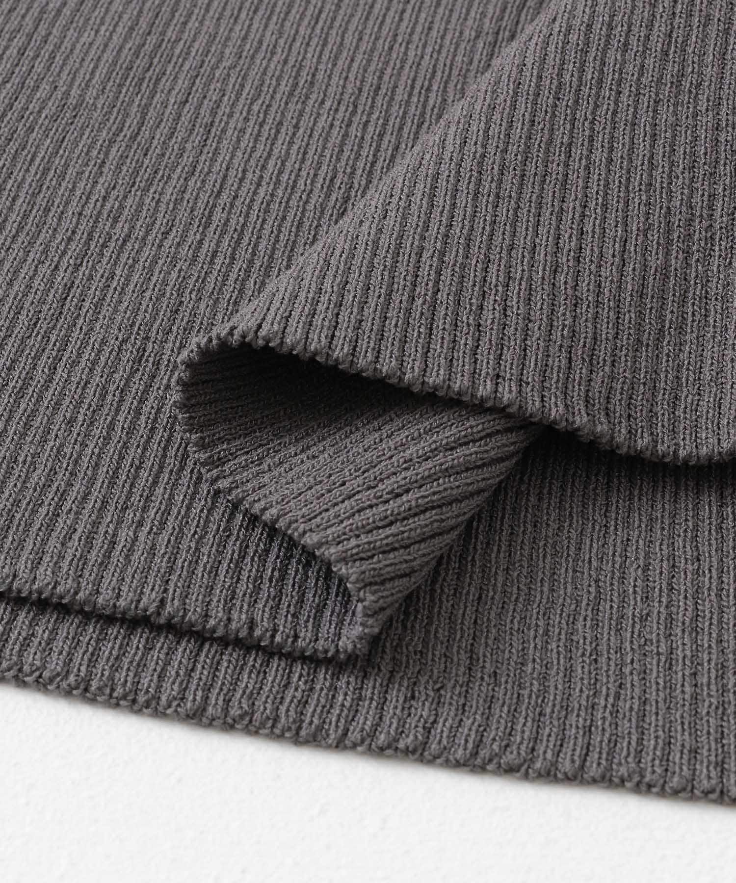 SENSE OF PLACE by URBAN RESEARCH「アシメネックセーター(半袖)」|ニット・セーター|