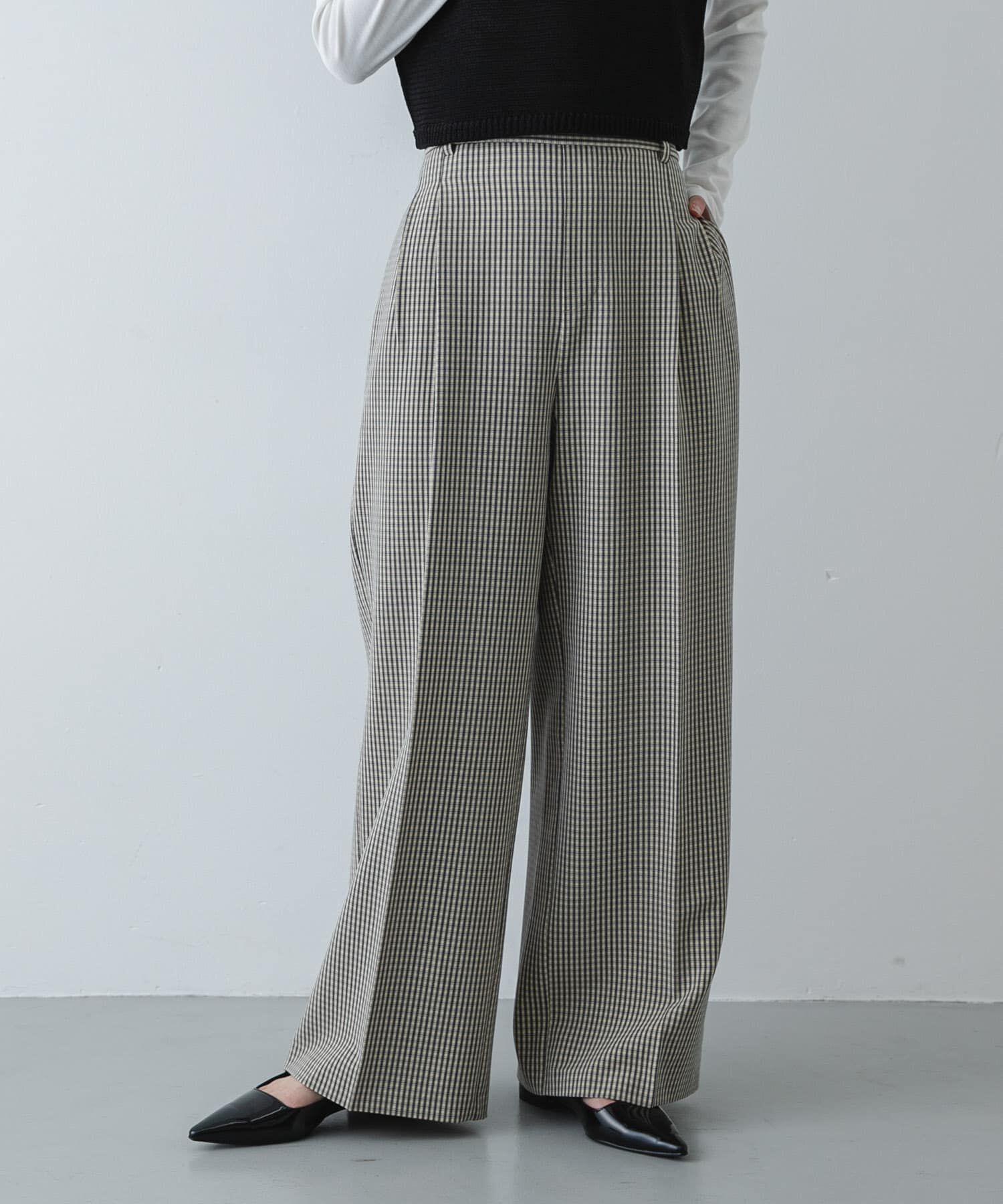 SENSE OF PLACE by URBAN RESEARCH「『XS,TALLサイズ/WEB限定』『イージーケア』ワイドイージーパンツ」|その他|