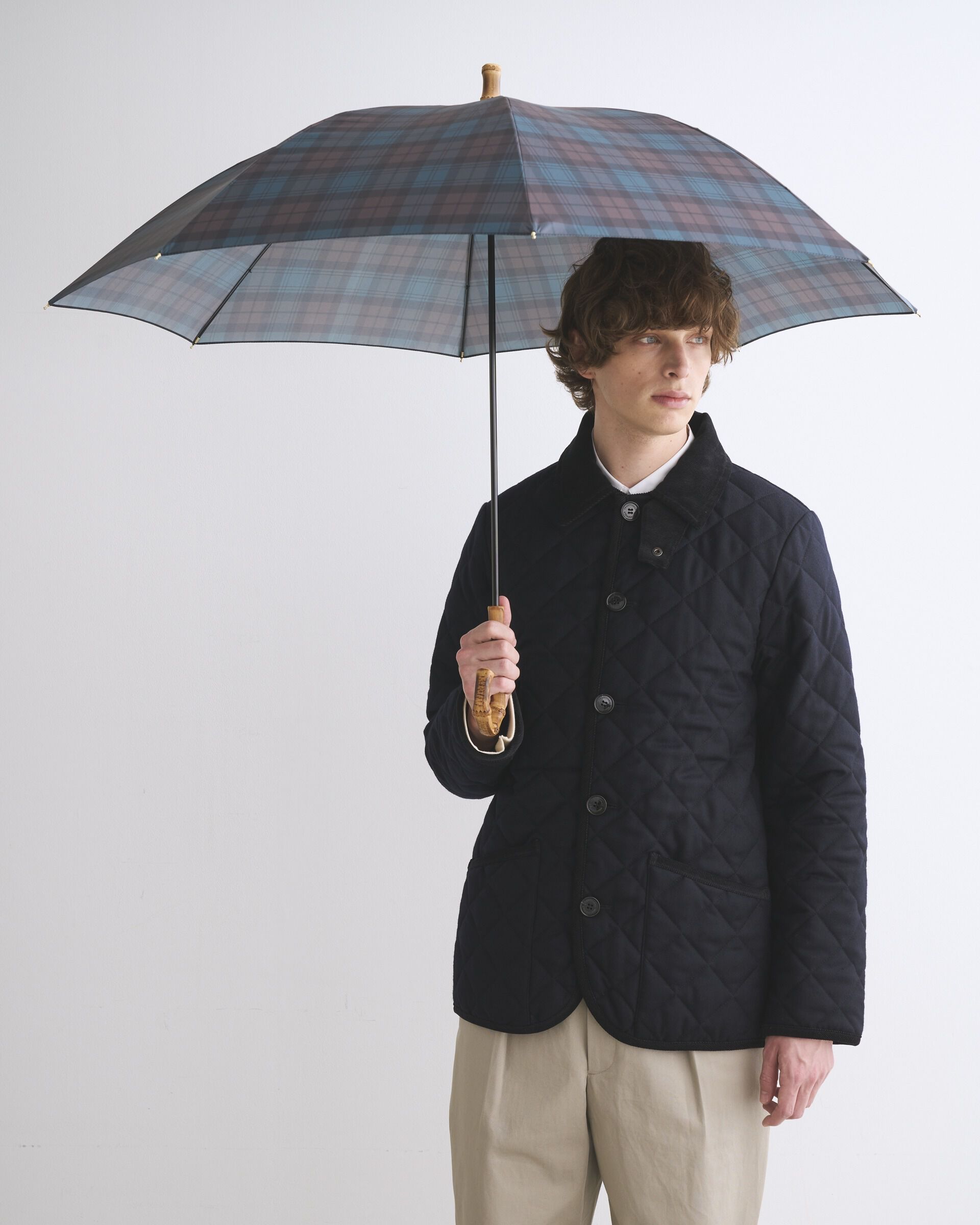 Traditional Weatherwear「【軽量】UMBRELLA BAMBOO LITE」|傘|