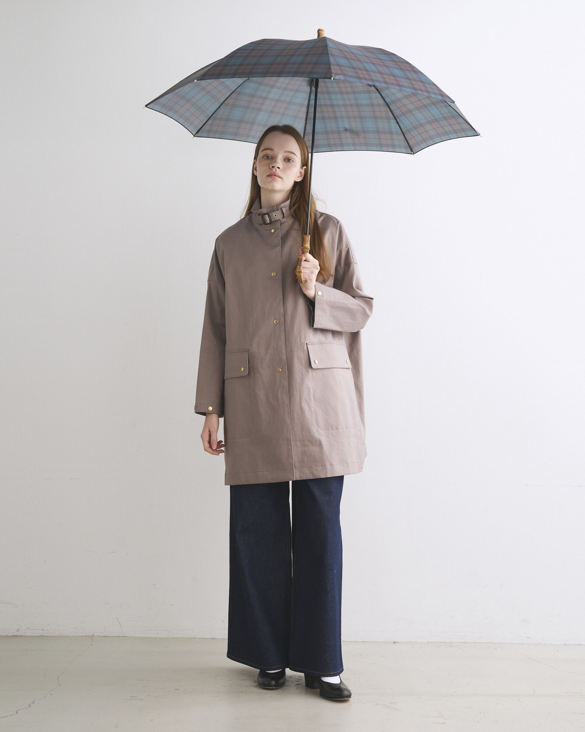 Traditional Weatherwear「【軽量】UMBRELLA BAMBOO LITE」|傘|