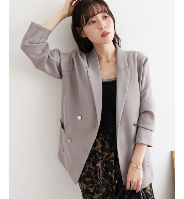 le.coeur blanc「メッシュダブルブレストジャケット」|その他|