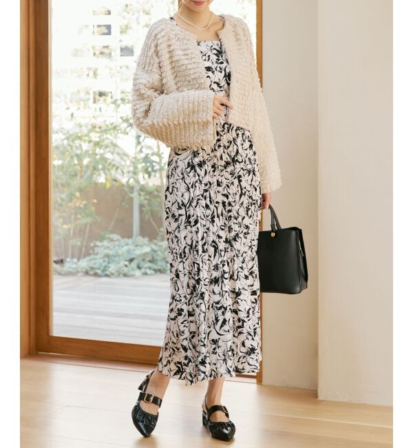 MAJESTICLEGON「フリルカラー2wayワンピース」|ワンピース|