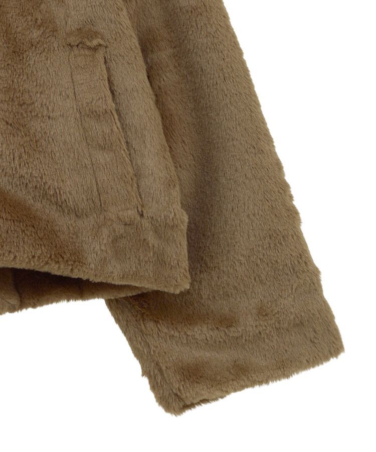 earth music&ecology「ファーショートブルゾン」|ブルゾン・スタジャン|