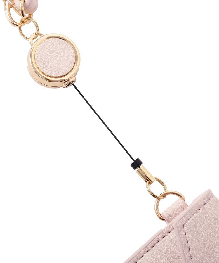 Maison de FLEUR「リール付きビジューカードポケットパスケース」|その他|