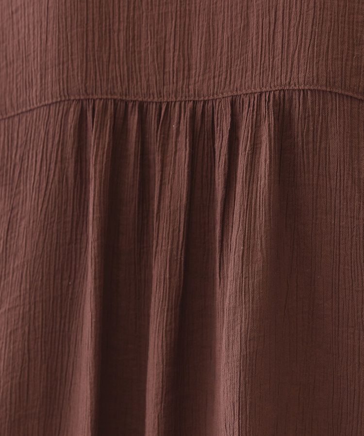 AMERICAN HOLIC「楊柳バンドカラーシャツ」|シャツ・ブラウス|