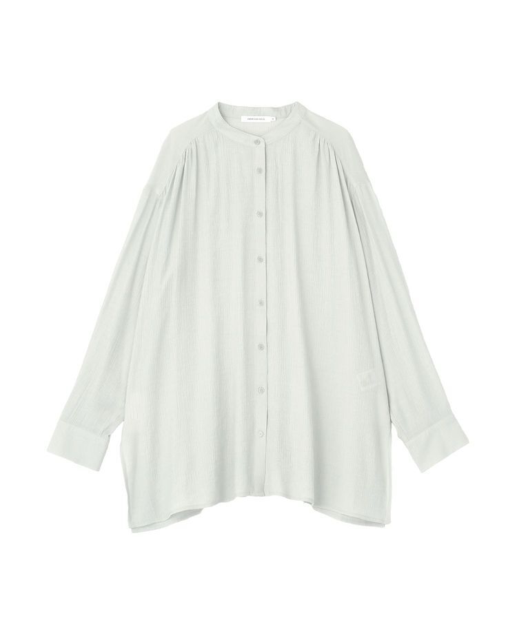 AMERICAN HOLIC「楊柳バンドカラーシャツ」|シャツ・ブラウス|