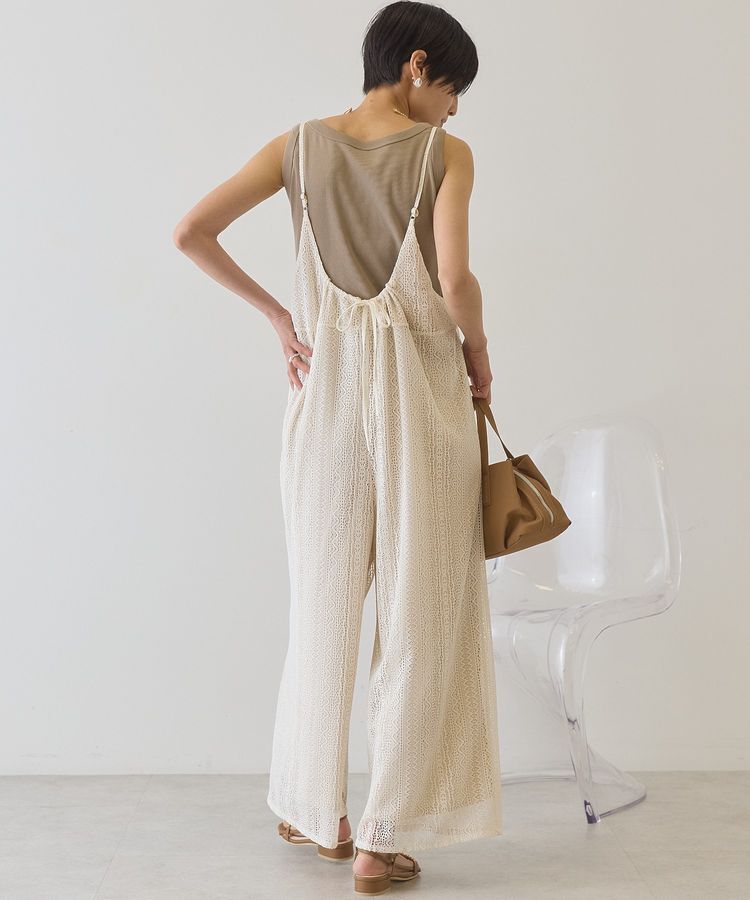 AMERICAN HOLIC「レースキャミサロペット」|オールインワン|