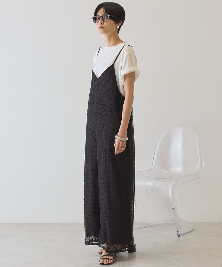 AMERICAN HOLIC「レースキャミサロペット」|オールインワン|