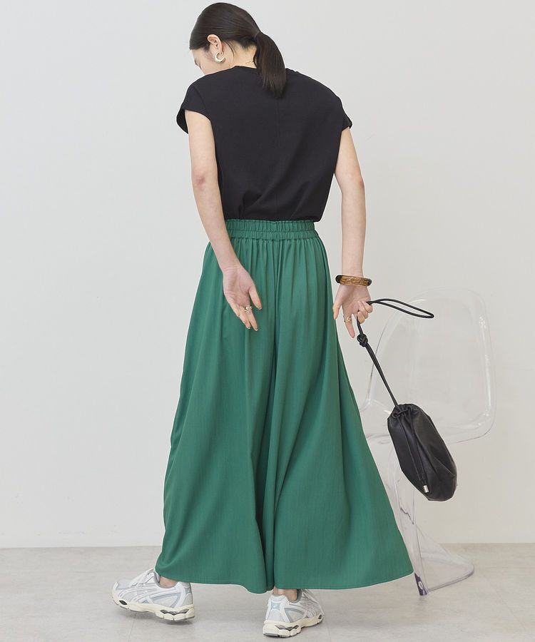 AMERICAN HOLIC「【接触冷感・UVカット】フレンチスリーブニットプルオーバー」|ニット・セーター|