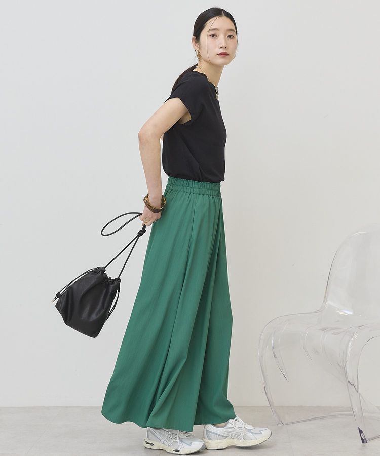 AMERICAN HOLIC「【接触冷感・UVカット】フレンチスリーブニットプルオーバー」|ニット・セーター|