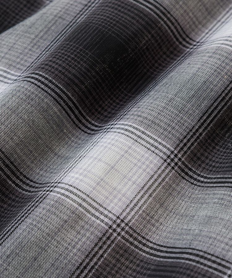 Green Parks「綿麻混フレンチスリーブスキッパーシャツ」|シャツ・ブラウス|