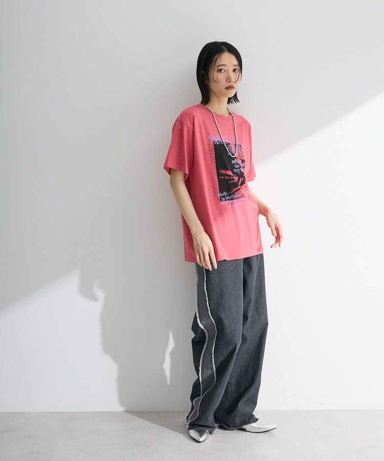 Green Parks「・DOUBLE FLAGS フォトプリントTEE」|Tシャツ・カットソー|