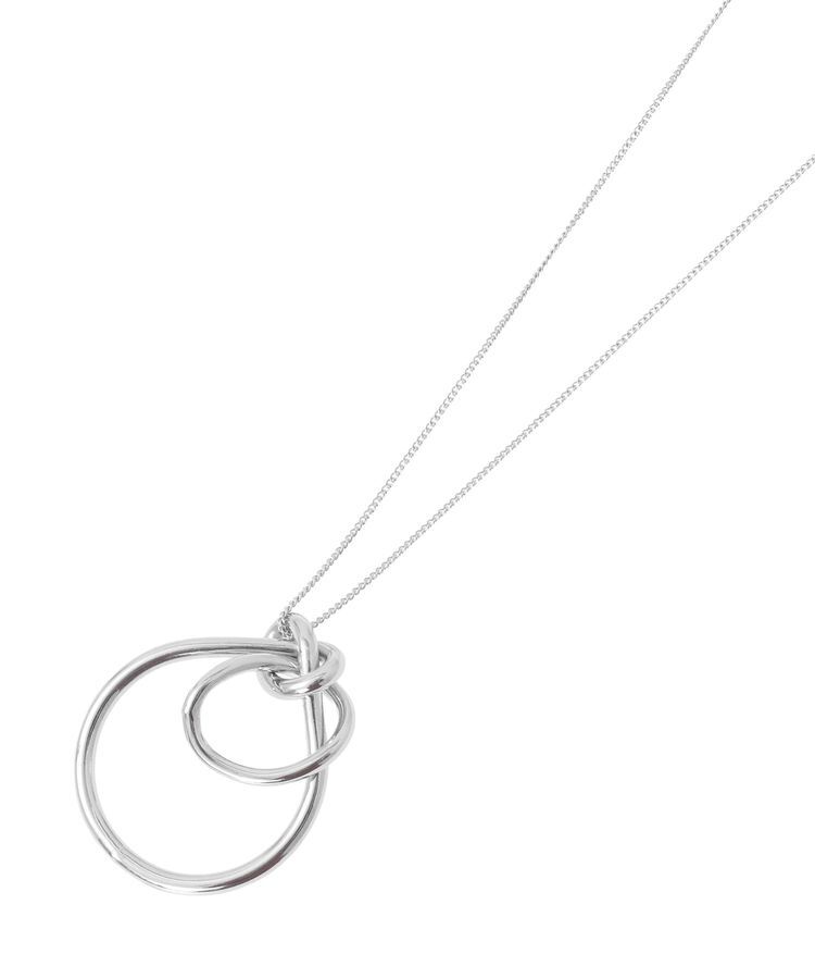 YECCA VECCA「ノットフープワントップネックレス」|ネックレス|