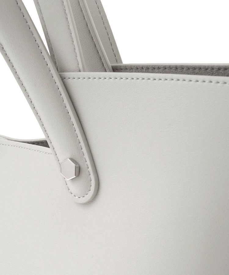 YECCA VECCA「【cache cache】ポーチ付き横長2wayトート」|トートバッグ|