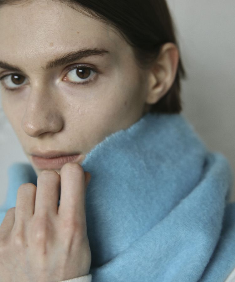 GARAGE OF GOOD CLOTHING「ループヤーンカラーストール」|ストール|