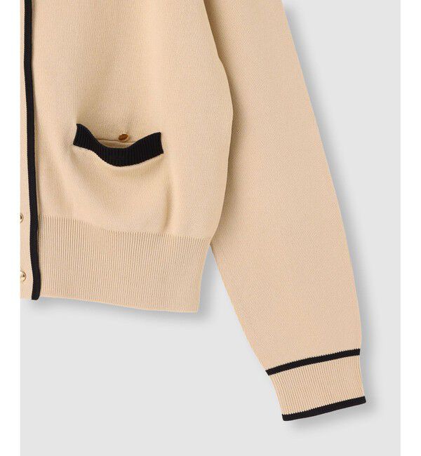 allureville「◇ハイショクポケットクルーカーディガン」|カーディガン|