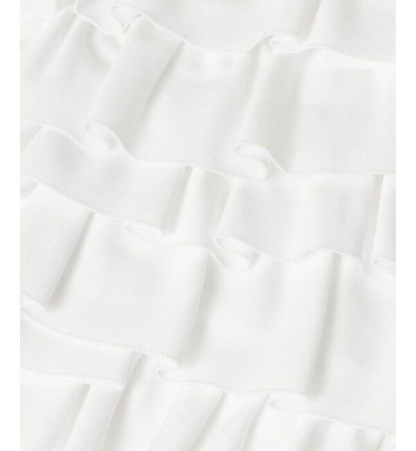 LOULOU WILLOUGHBY「【LOULOU WILLOUGHBY】フリルティアードプルオーバー」|Tシャツ・カットソー|