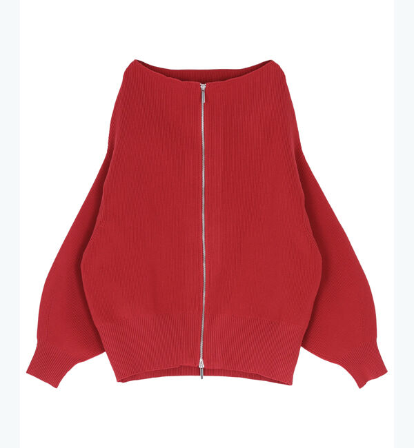 titivate「ダブルファスナーオーバーサイズニットプルオーバー」|ニット・セーター|