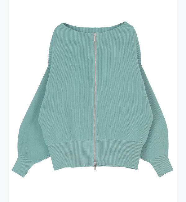 titivate「ダブルファスナーオーバーサイズニットプルオーバー」|ニット・セーター|