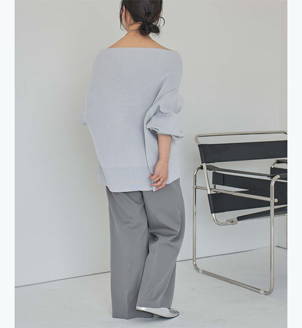 titivate「ダブルファスナーオーバーサイズニットプルオーバー」|ニット・セーター|