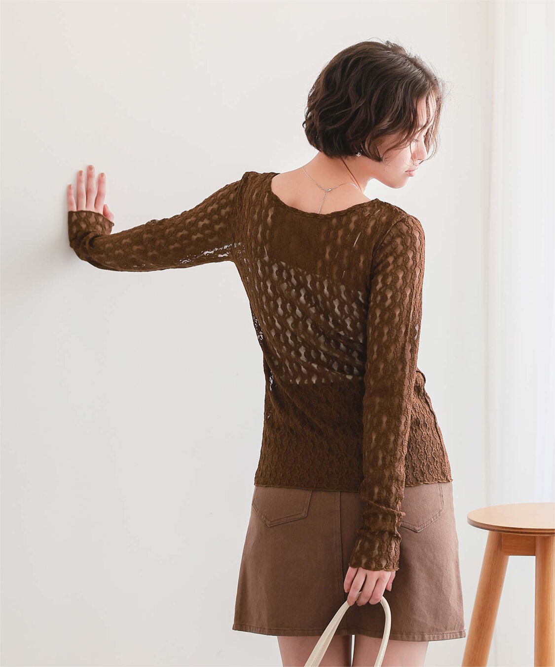 titivate「前後2wayアソートカットカーディガン」|カーディガン|