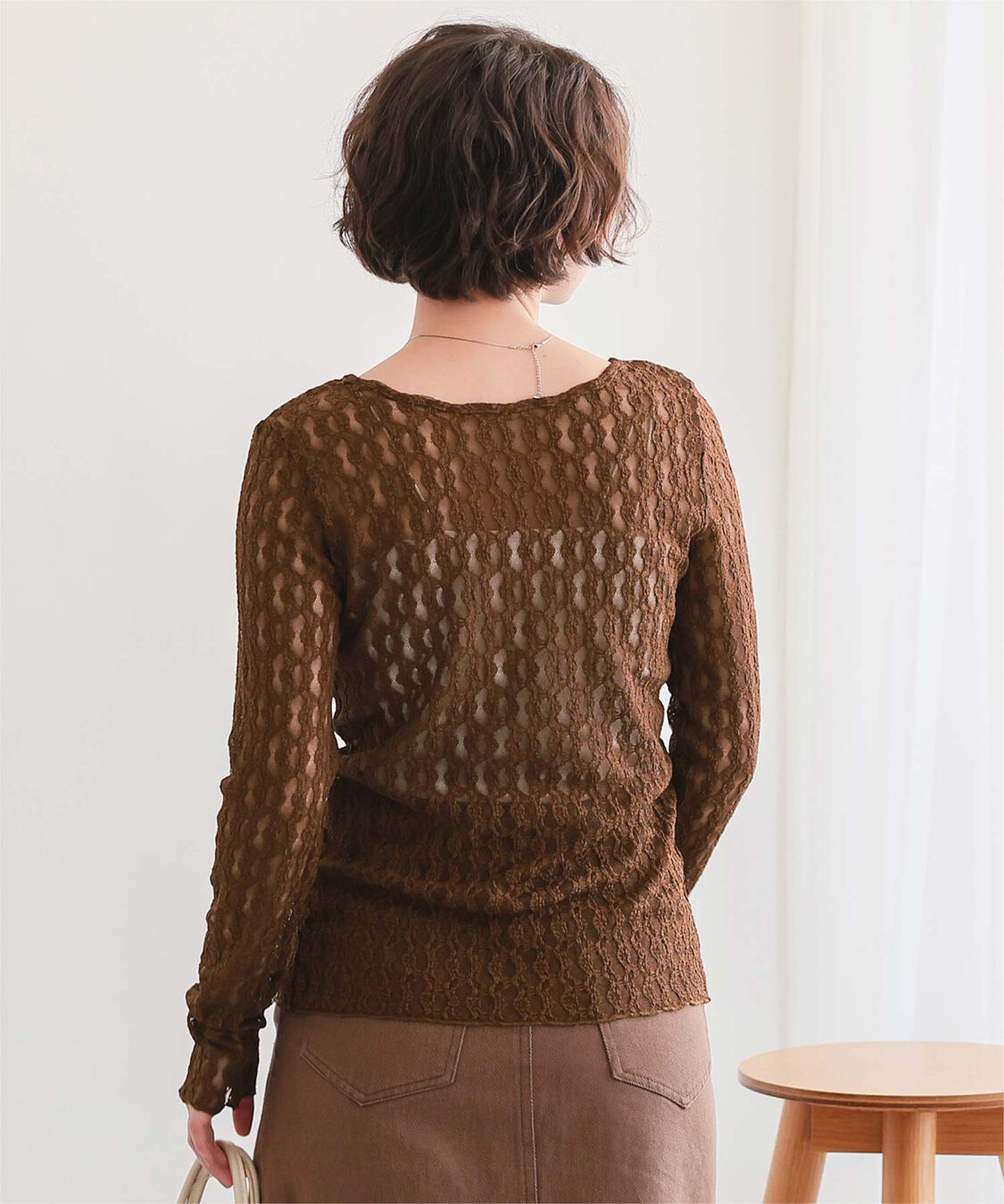 titivate「前後2wayアソートカットカーディガン」|カーディガン|