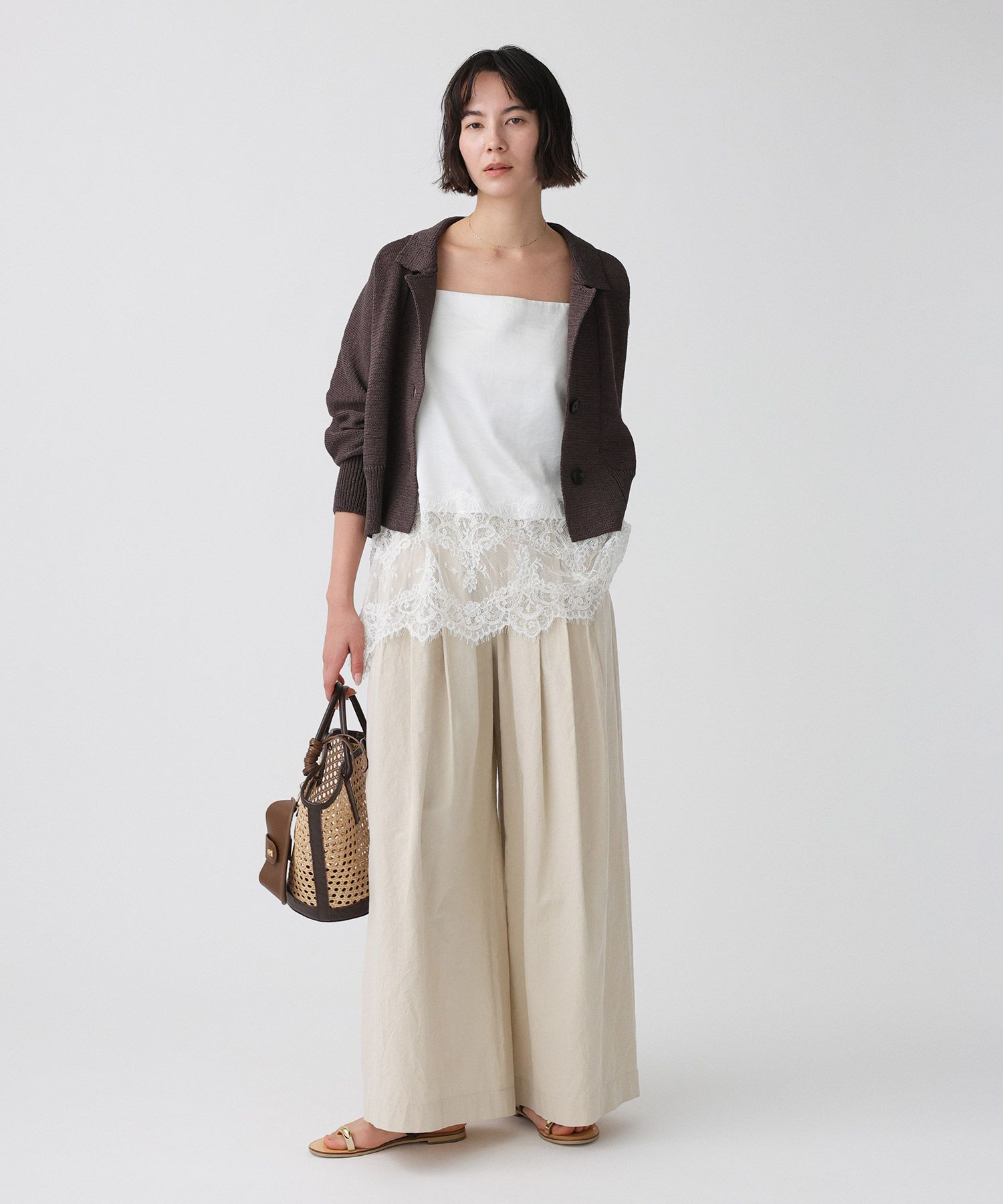 BABYLONE「ウェザータックワイドパンツ」|その他|