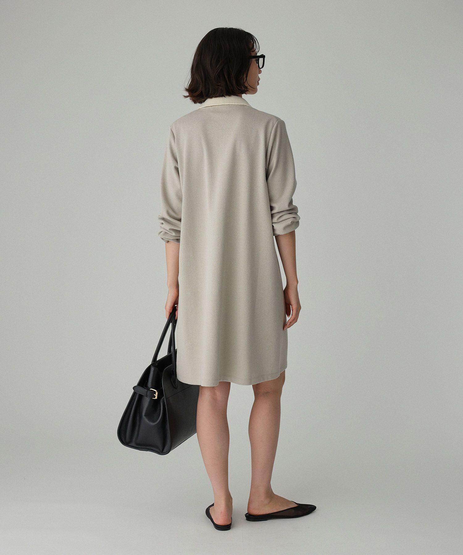 BABYLONE「パイルポロワンピース」|ワンピース|