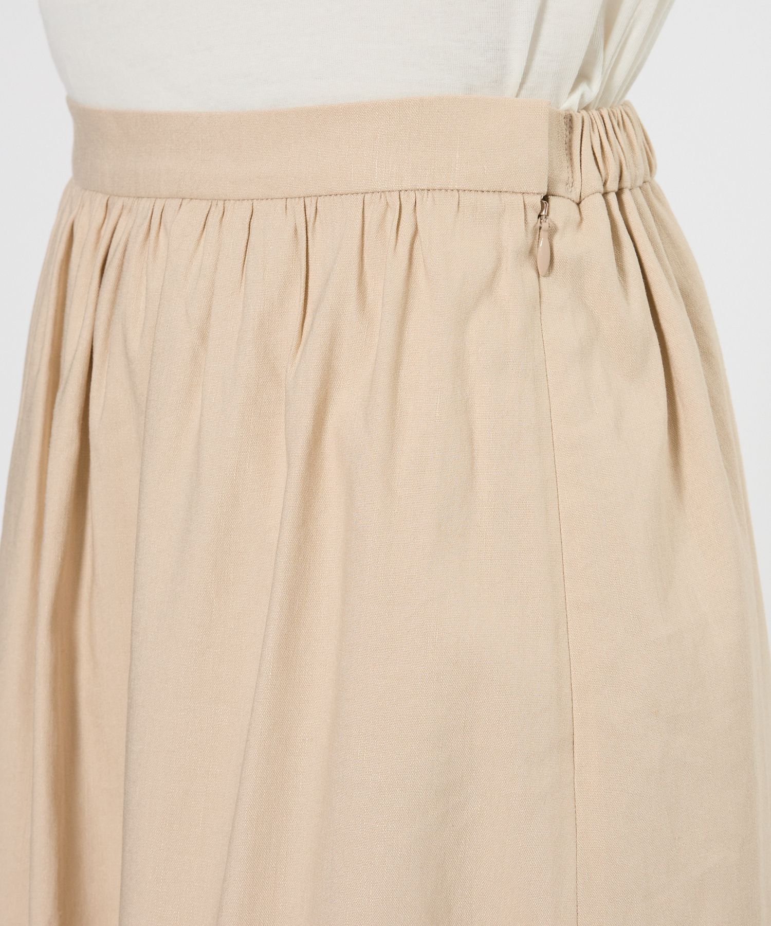 BABYLONE「リネンレーヨンスカート<セットアップ対応>」|スカート|