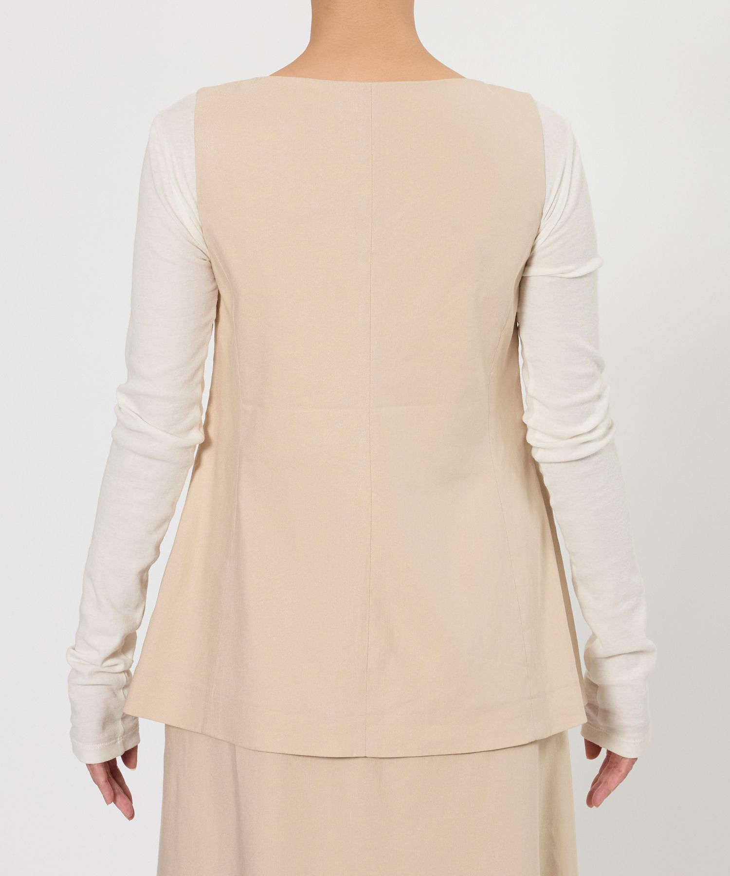 BABYLONE「ソフトレーヨンジレ<セットアップ対応>」|ベスト・ジレ|