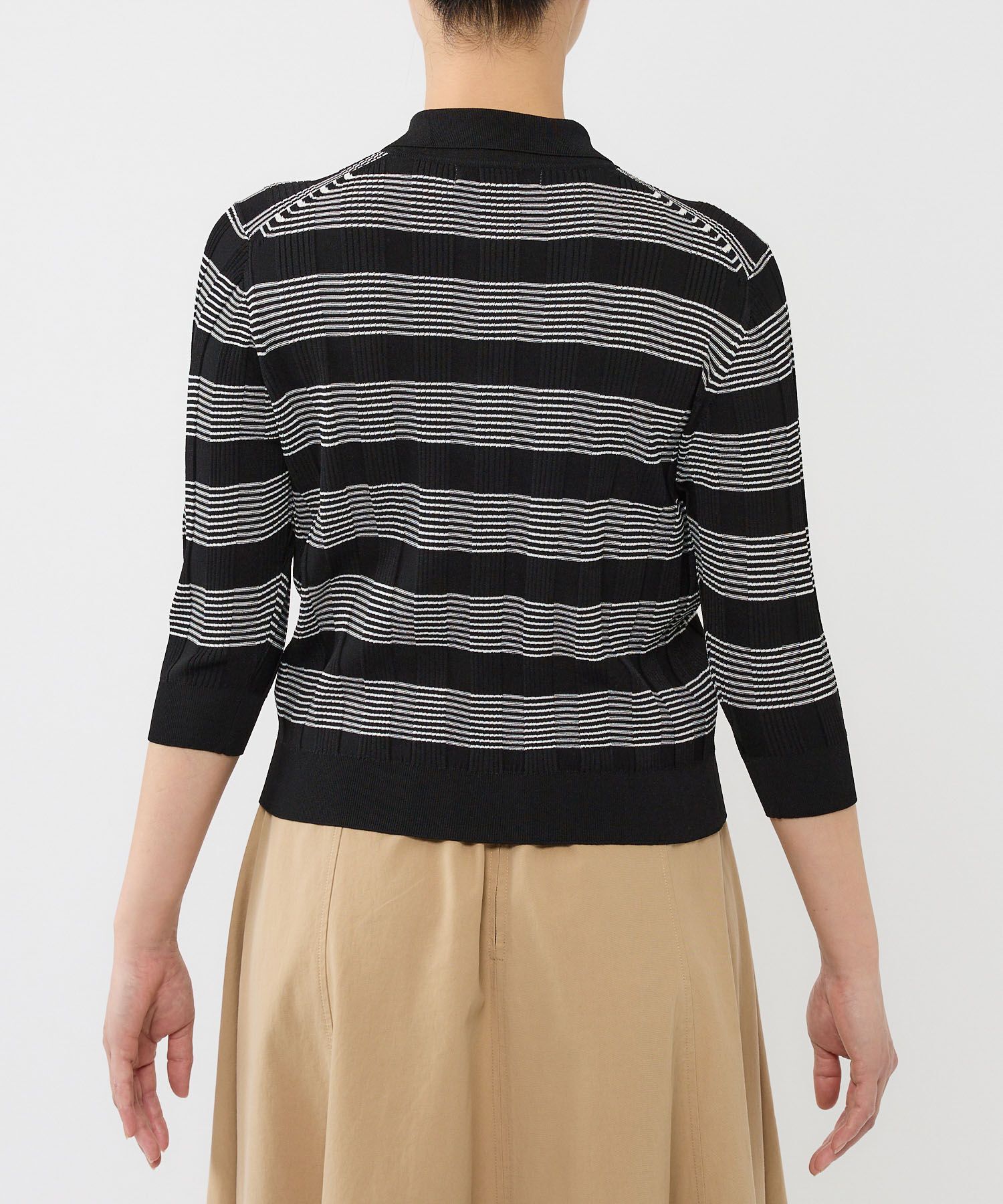 BABYLONE「クラシックラインポロ」|ニット・セーター|