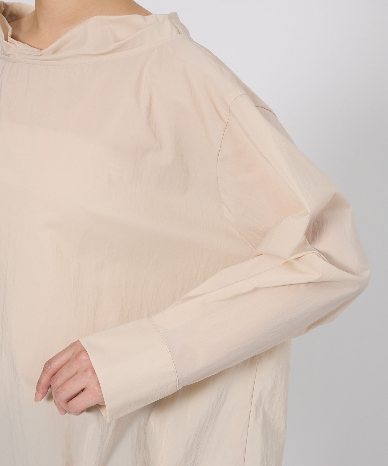 BABYLONE「【多機能素材】ボトルネックブラウス」|シャツ・ブラウス|