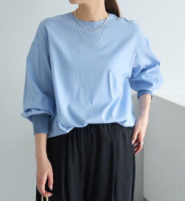  「【大人気リバイバル】レイヤードプルオーバーブラウス」|プルオーバー|ブルー