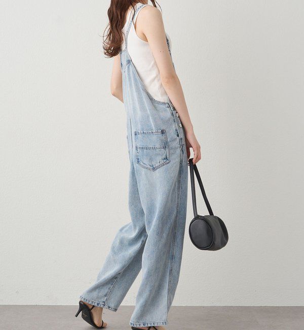  「リヨセル混デニムサロペット」|その他|